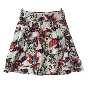 BEAUTIFUL floral pattern Esprit a-line skirt lined, size 8